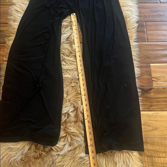NWT Joah Brown Pleated Sheer Pant in Black  Mesh in Size M - Picture 5 of 11